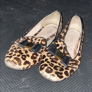 Cole Haan Leopard Ballet flats size 8